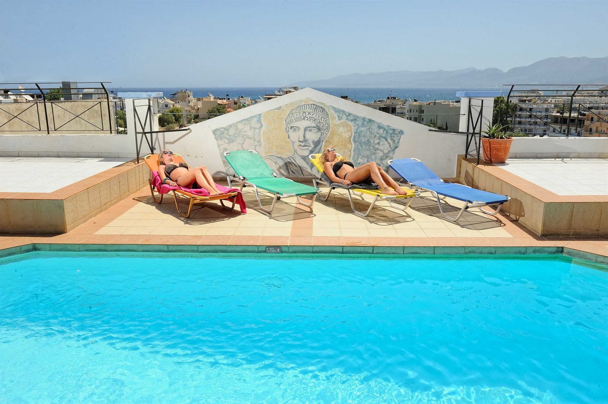 Senses Blue Boutique Hotel Limenas Chersonisou Exterior foto